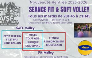 Séances Fit et Sof Volley